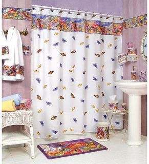 butterfly shower curtain in Shower Curtains