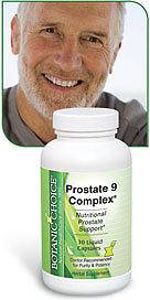 Botanic Choice Herbal Prostate 9 Complex Urinary Tract Health 30 