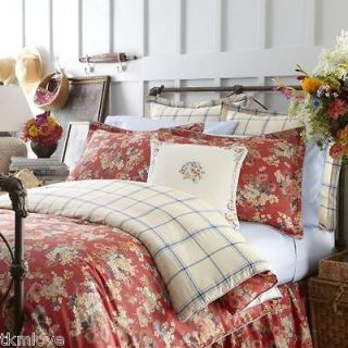 red plaid bedding in Bedding