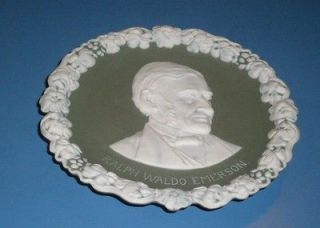 Jasperware Plaque * Ralph Waldo Emerson *