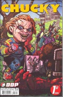   COMIC BOOK CHILDS PLAY KILLER DOLL HORROR GORE BRIAN PULIDO RARE OOP