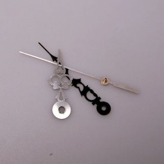 one set DIY Black Quartz Clock Movement long Spindle Tool kit Repair 