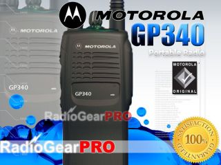 Motorola GP340 Handheld Radio VHF 136 174Mhz GP 340