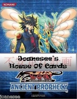 Yu gi oh Ancient Prophecy Commons 002 032 Mint Deck Card Selection (U)