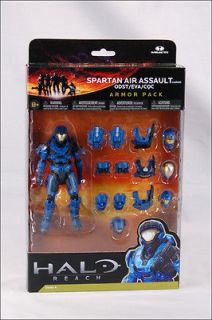McFarlane HALO Reach Series 4 AIR ASSAULT ARMOR PACK blue ODST/EVA 
