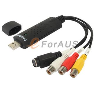 USB 2.0 Easycap Video Audio VHS To DVD Converter Capture Card EasyCap 