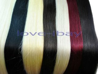   26/65CM 28/70CM 30/75CM CLIP IN ON REAL HUMAN HAIR EXTENSIONS 120g