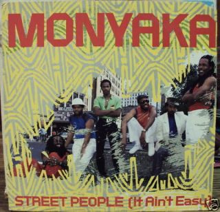 MONYAKA Street People 12 OOP mid 80s reggae promo