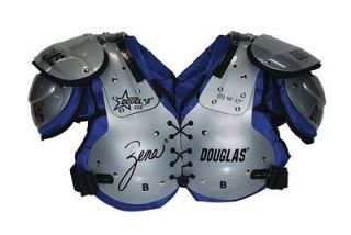 NEW Douglas Zena Womens Football Shoulder Pads 25 Series Small SM B 