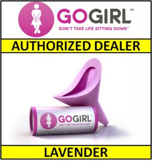 Lavender GoGirl Female Urination FUD   Camping Travel Go Girl Urinal