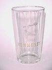OLD EDITION  Singapore 50s Hennessy Cognac Golden Axe glass mug (#2 