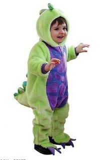 Carters Baby Dynomite Dinosaur Costume 6 12M Infant Green Purple T Rex