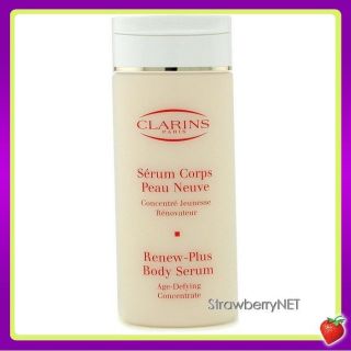 Clarins Renew Plus Body Serum 200ml/6.8oz NEW
