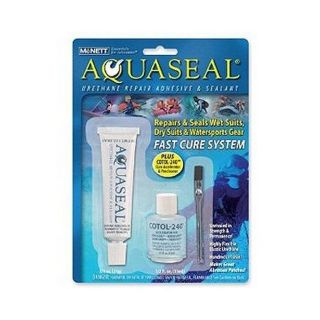 AQUASEAL WADER REPAIR With COTOL Fly Fishing Cement Glue Expoxy