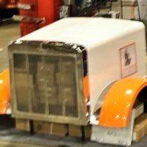 PETERBILT PETE 379 HOOD COMPLETE W/ STAINLESS GRILL