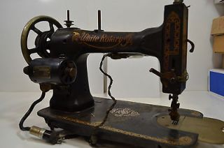 antique white rotary sewing machine in Sewing Machines