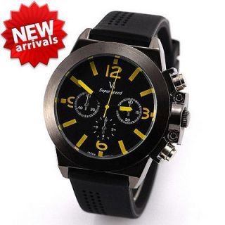 rubber band sport watch silicone