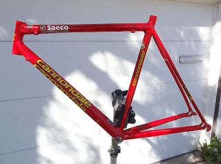 Cannondale SAECO caad 4 red team Roadbike frame 56cm