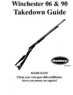 Winchester 1890 Rifle Takedown Guide Radocy Rossi 62