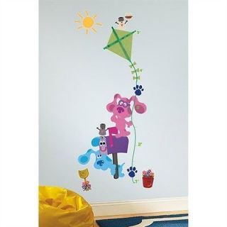 Blues Clues Peel & Stick Growth Chart Removable Wall Decals Stickers