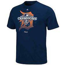   Tigers Official MLB American League Champions Locker Room T Shirt