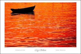 Dory Nautical Decor Poster Print row boat red 25