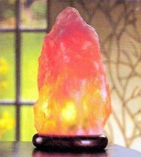   Himalayan Ionic Natural Healing Salt Rock Lamp 4   6 LB 