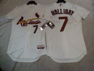   Cardinals MATT HOLLIDAY Authentic Cool Base GAME Jersey REAL