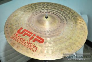 UFIP Natural Series Crash Cymbal 18   1300 grams VIDEO DEMO