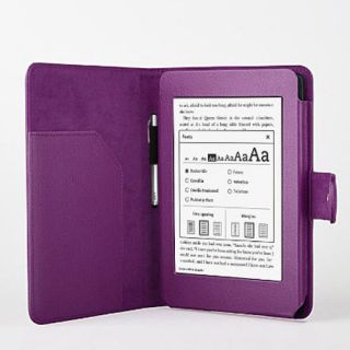   Folio Case Skin Cover for  ebook Kindle Paperwhite Purple