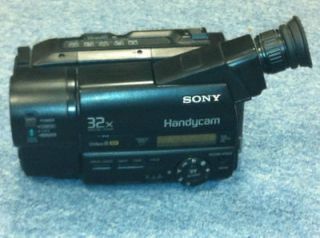 SONY CCD TR411E VIDEO CAMERA RECORDER 8mm PAL CAMCORDER