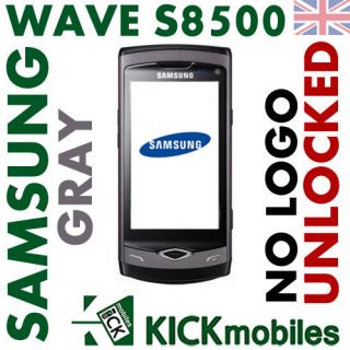 BNIB 3G SAMSUNG WAVE S8500 2GB FACTORY UNLOCKED GRAY