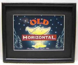 VICTORY BREWING COMPANY OLD HORIZONTAL BARLEYWINE STYLE ALE BEER SIGN
