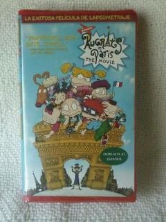 Rugrats in Paris The Movie VHS *In Spanish*