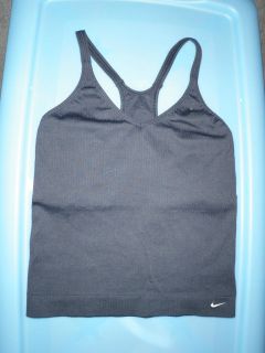 Nike Sports Bra Tank Top Womens size M/L Dri  Fit Black Colors 