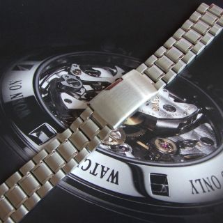 Solid Stainless Steel Watch Strap   SPEED   with Spring Bars and 