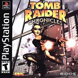 TOMB RAIDER CHRONICLES   PS1 PS2 PLAYSTATION GAME!