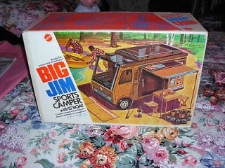 Big Jim Sports Camper w/Box Vintage Mattel 1972