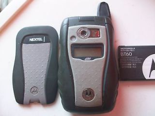 Motorola I580 Nextel/Boost Mobile Used WORKING Bluetooth PTT Military 