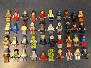 Lego Lot Of 10 Minifigures Random Lot Star Wars, Ninjago & More L@@K