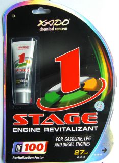 Xado 1 Stage Revitalizant gel Gasoline Diesel Engines LPG Restoration 