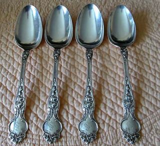   Wallace Violet Sterling Silver Soup Dessert Spoons.S Mono