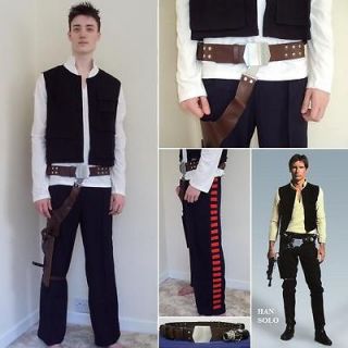 Han Solos Classic Star Wars Costume Set. For Re enactment Stage 