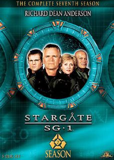 Stargate SG 1   Season 7 Giftset DVD, 2009, 5 Disc Set, Repackaged 