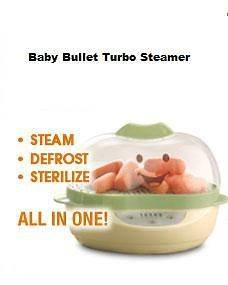 Baby Bullet Food and Bottle Turbo Steamer   Steam, Defrost and 