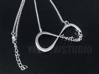 Newly listed 1D   One Direction Directioner Infinity Infinite Necklace 