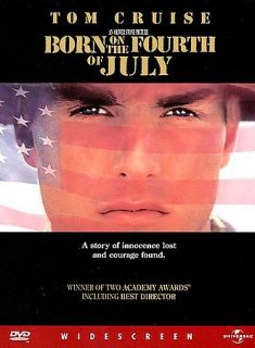Born on the Fourth of July DVD, 1998, Snap case