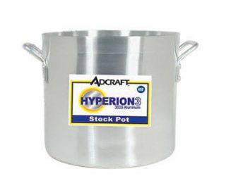 Adcraft H3 SP40 40 Quart Heavy Aluminum Stock Pot/Cover
