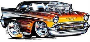 1957 chevy bel air in Clothing, 