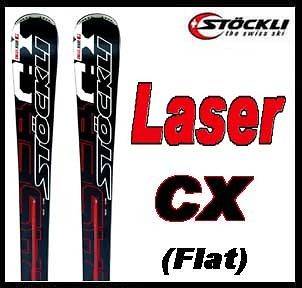 11 12 Stockli Laser CX Skis (flat) 163cm NEW 